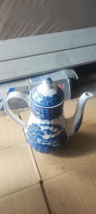 Blue decorativo e cerâmica