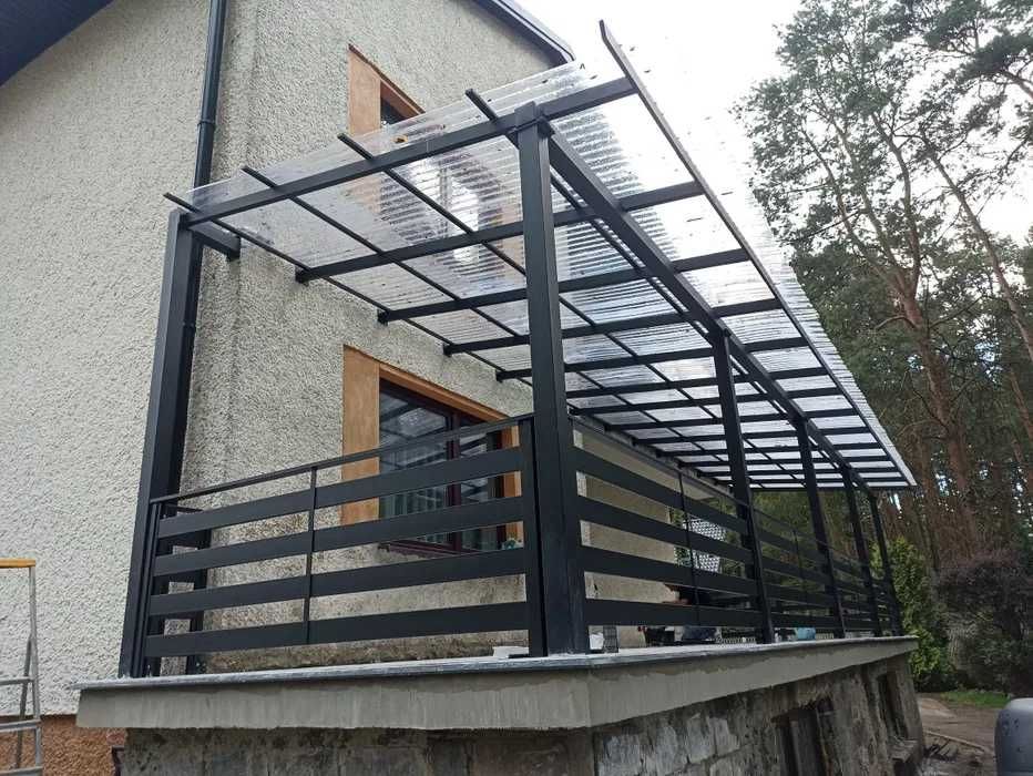 Pergola ogrodowa tarasowa wiata altana zadaszenie pergole konstrukcje