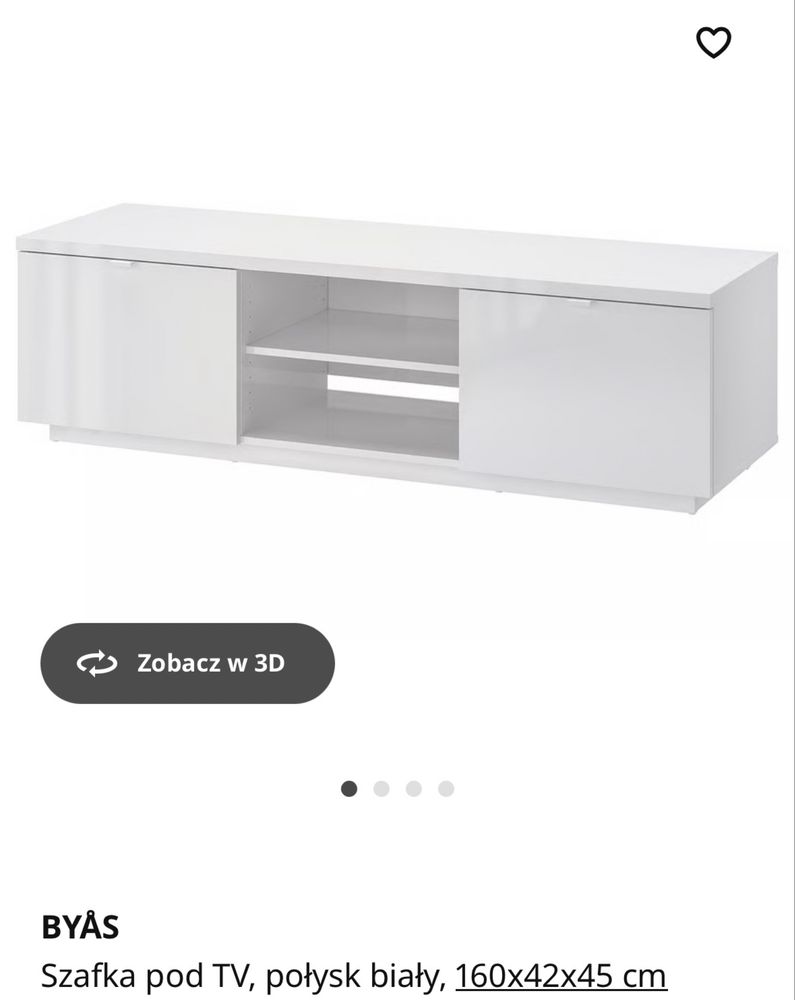 Szafka pod telewizor Ikea BYAS