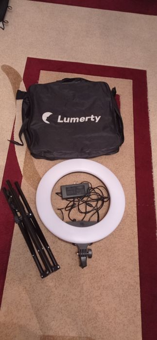 Професійна кільцева світлодіодна лампа Lumerty