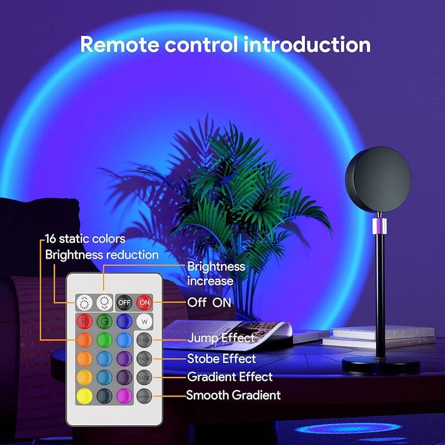 Светодиодный 3D светильник Sunset Lamp (ночник)