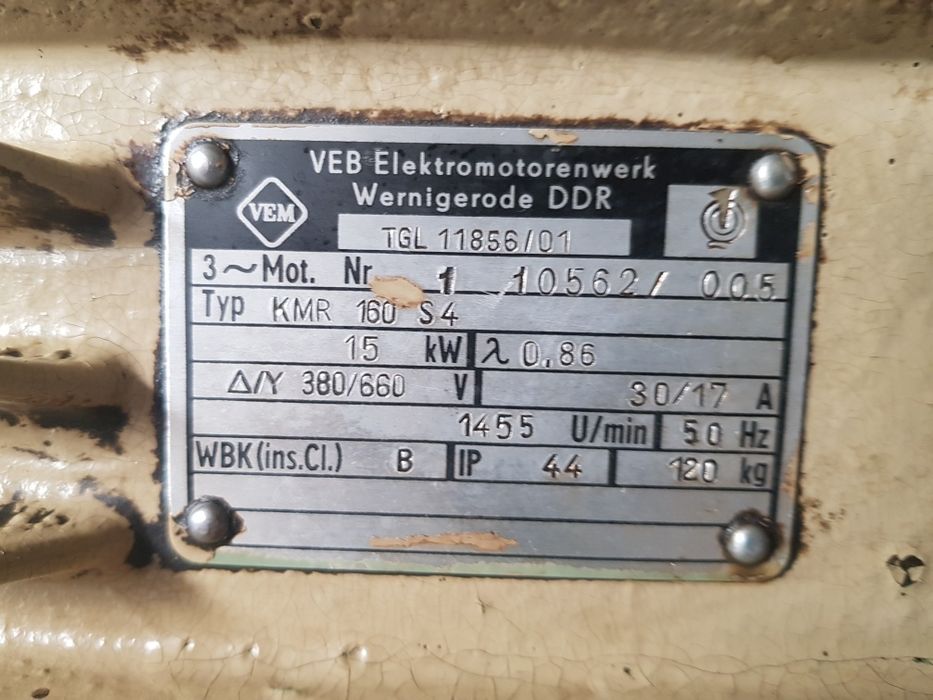 Silnik elektryczny +hydrauliczny