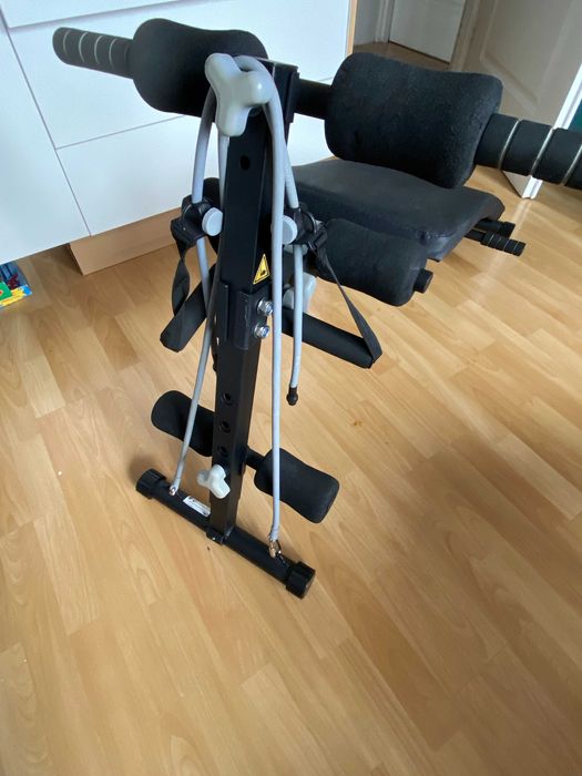 ławeczka  Crane z gumami do ćwiczeń