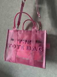 Сумка marc jacobs tote bag mesh pink