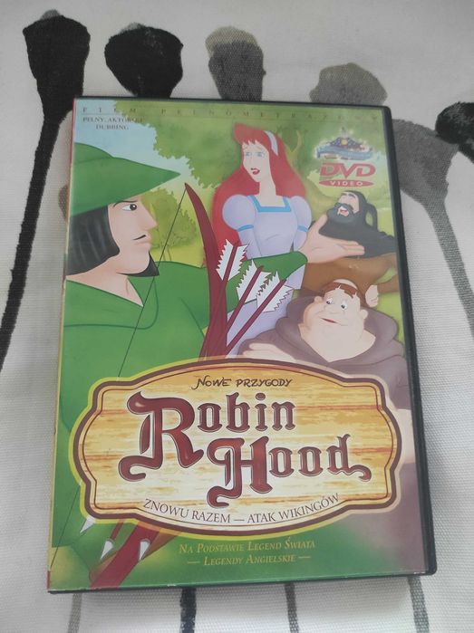 FILM DVD Bajka Nowe przygody Robin Hood znowu razem, atak wikingów