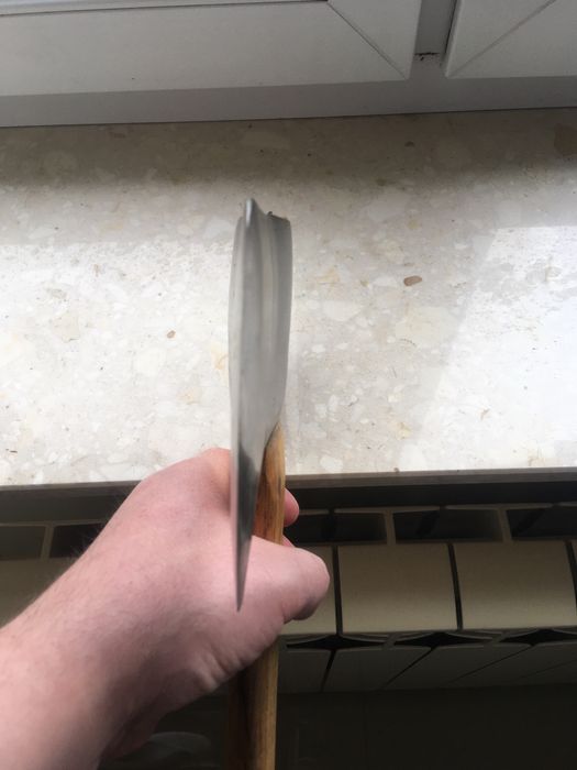 Stara zabytkowa siekiera USA