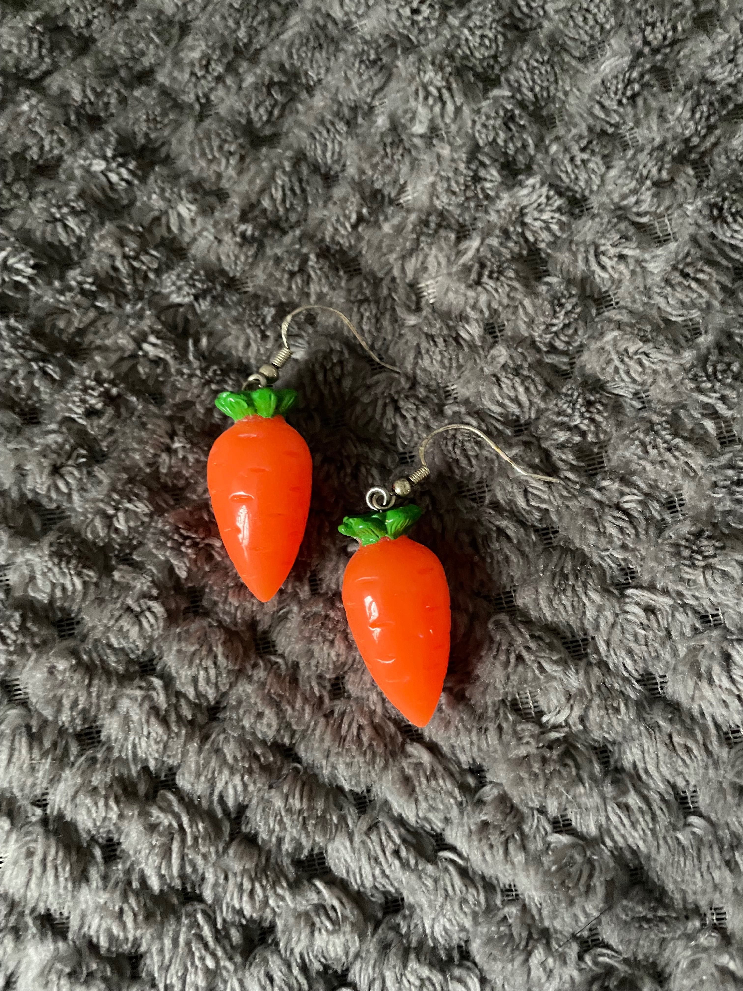 Kolczyki marchewki