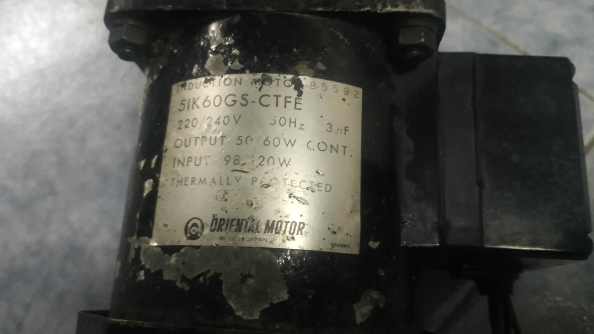 Motor monofásico