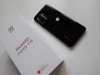 HUAWEI Nova Y70 Media Markt NOWY czarny KOMPLET gwarancja