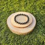 Pulseira Turmalina Negra 8mm