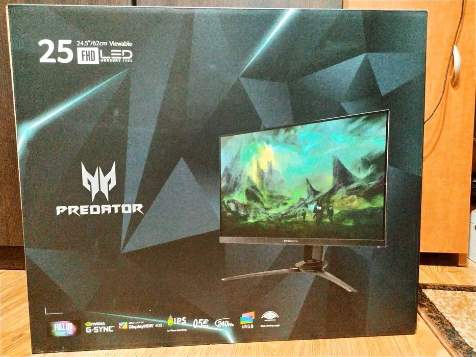 Monitor Acer XB253QGXBMIIPRZX 240hz/HDR400/G-Sync