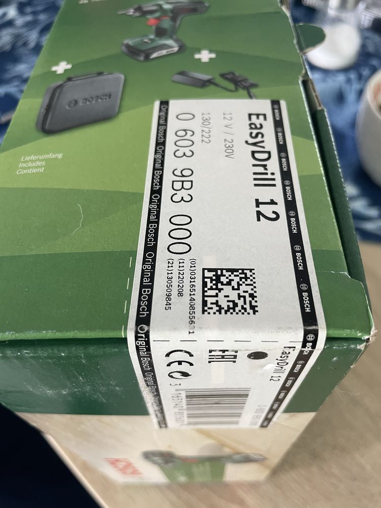 Fabrycznie nowa Wkretarka BOSCH  EasyDrill 12