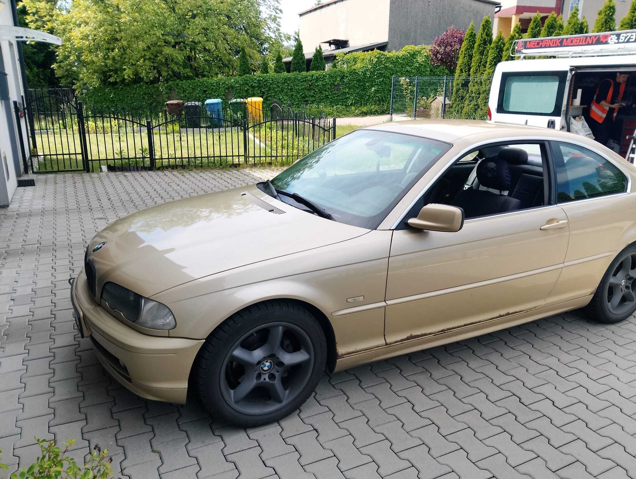 Bmw E46 coupe 2.0 150km, scheidman, android, sportsitze, LED, xenon
