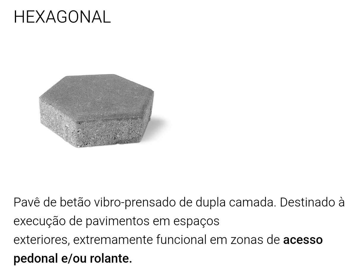 Pavimentação em Pavê