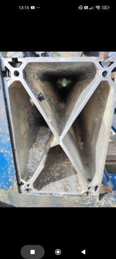 Belka profil aluminiowy konstrukcyjny 240x160mm plus podpory