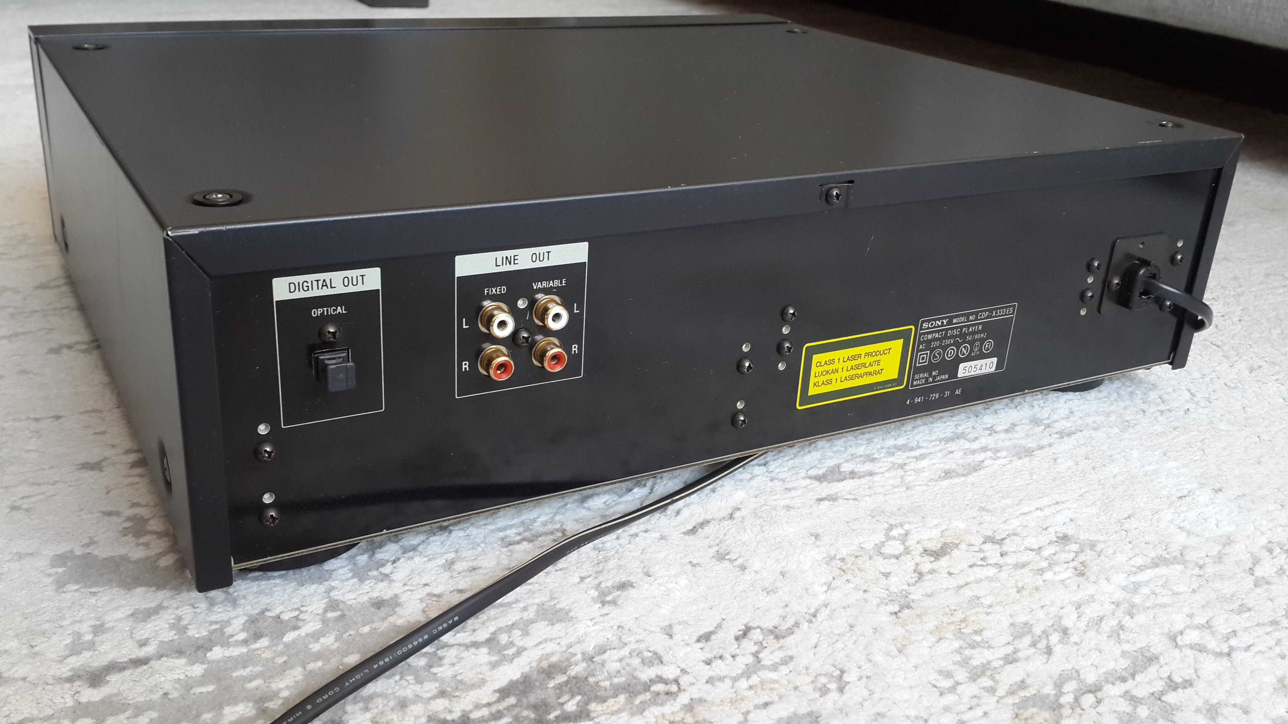 CD Sony CDP-552esD II , Sony CDP-X333ES