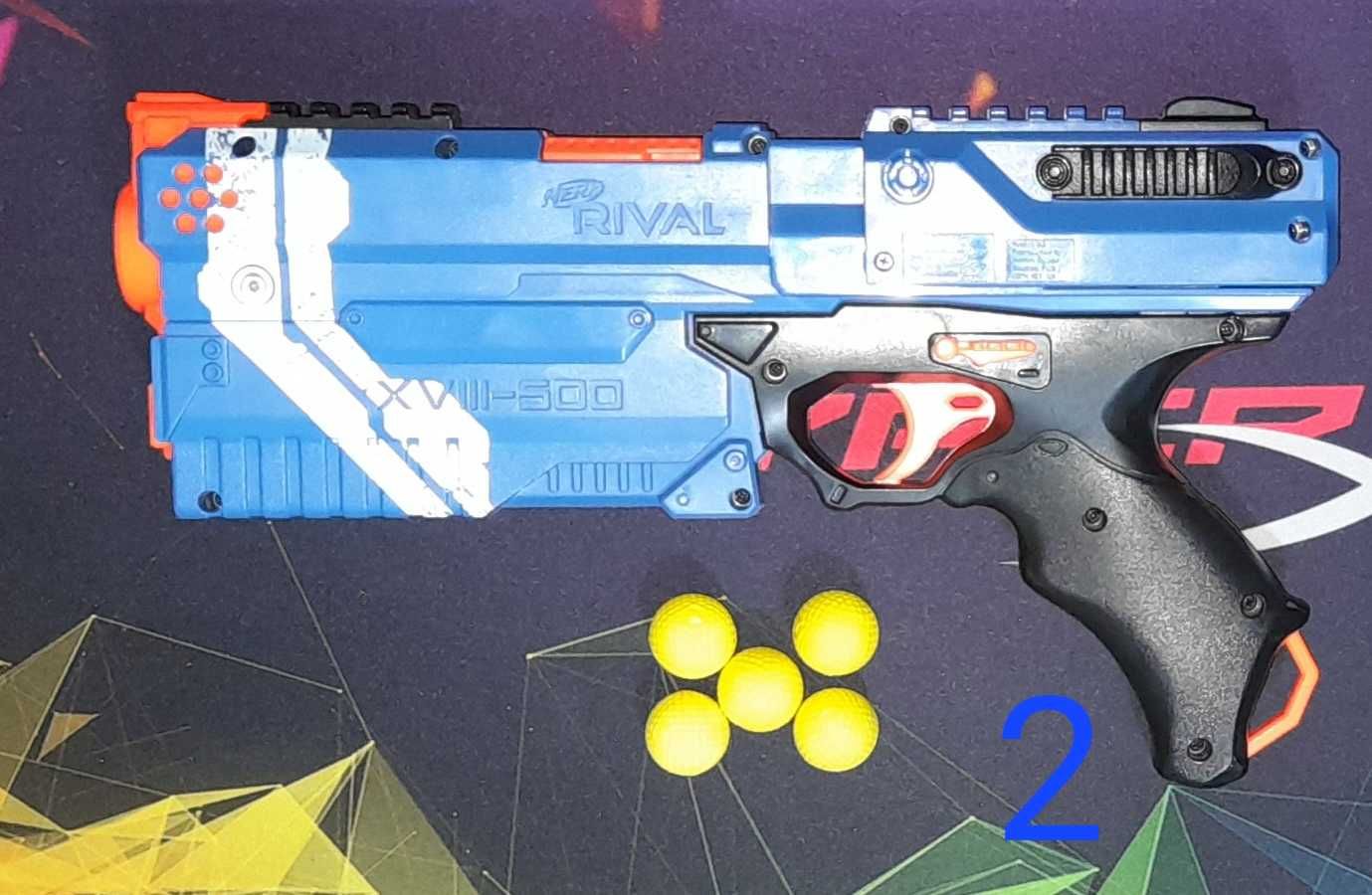 Nerf rival em ótimo estado