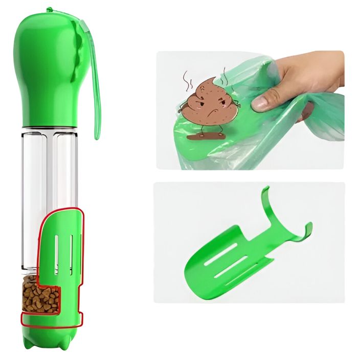 Butelka na Wodę dla Psa Bidon Poidełko Miska Pojemnik na Karmę 500 ml