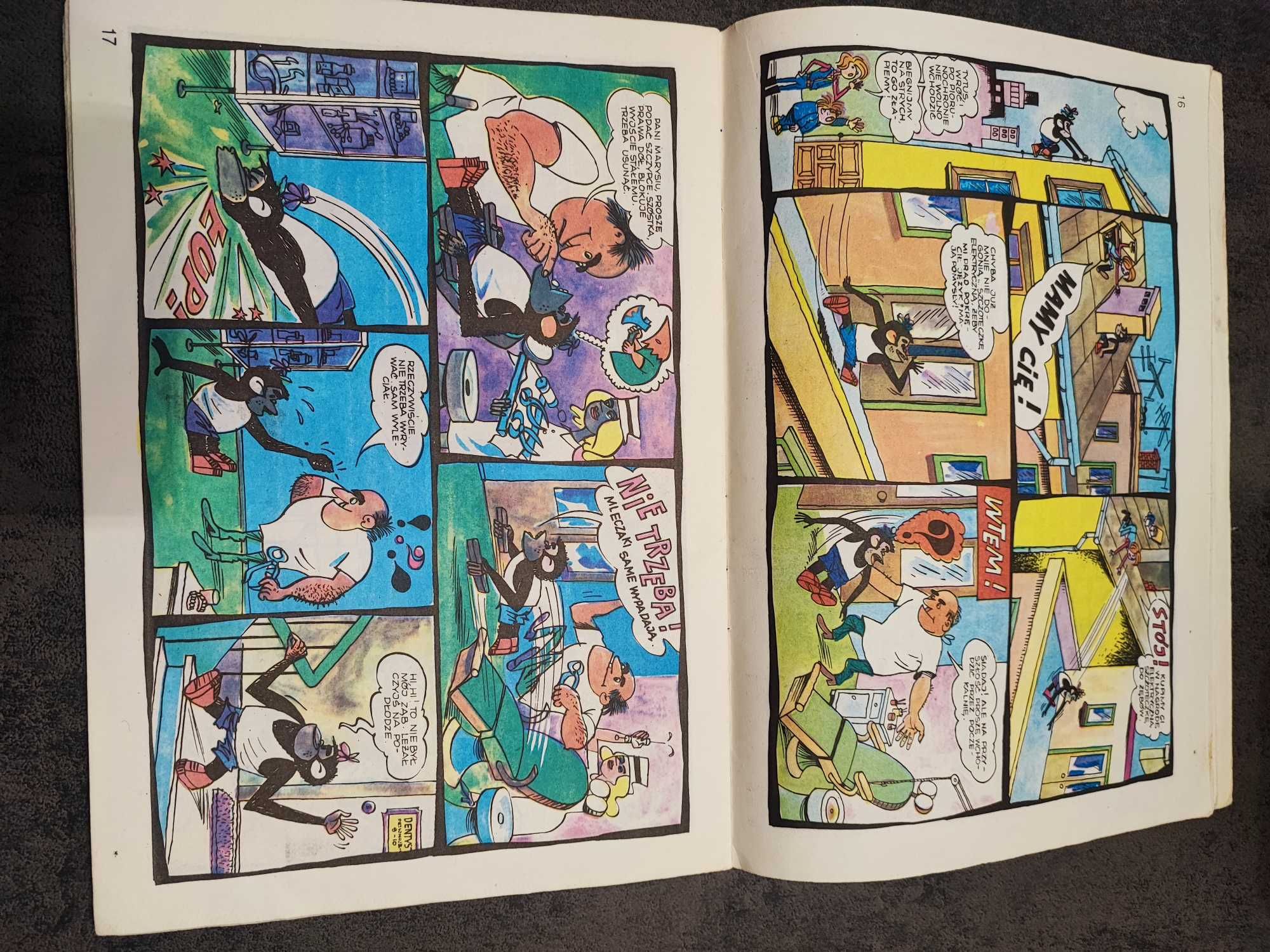 Komiks Tytus Romek i Atomek księga xiv 1989 rok