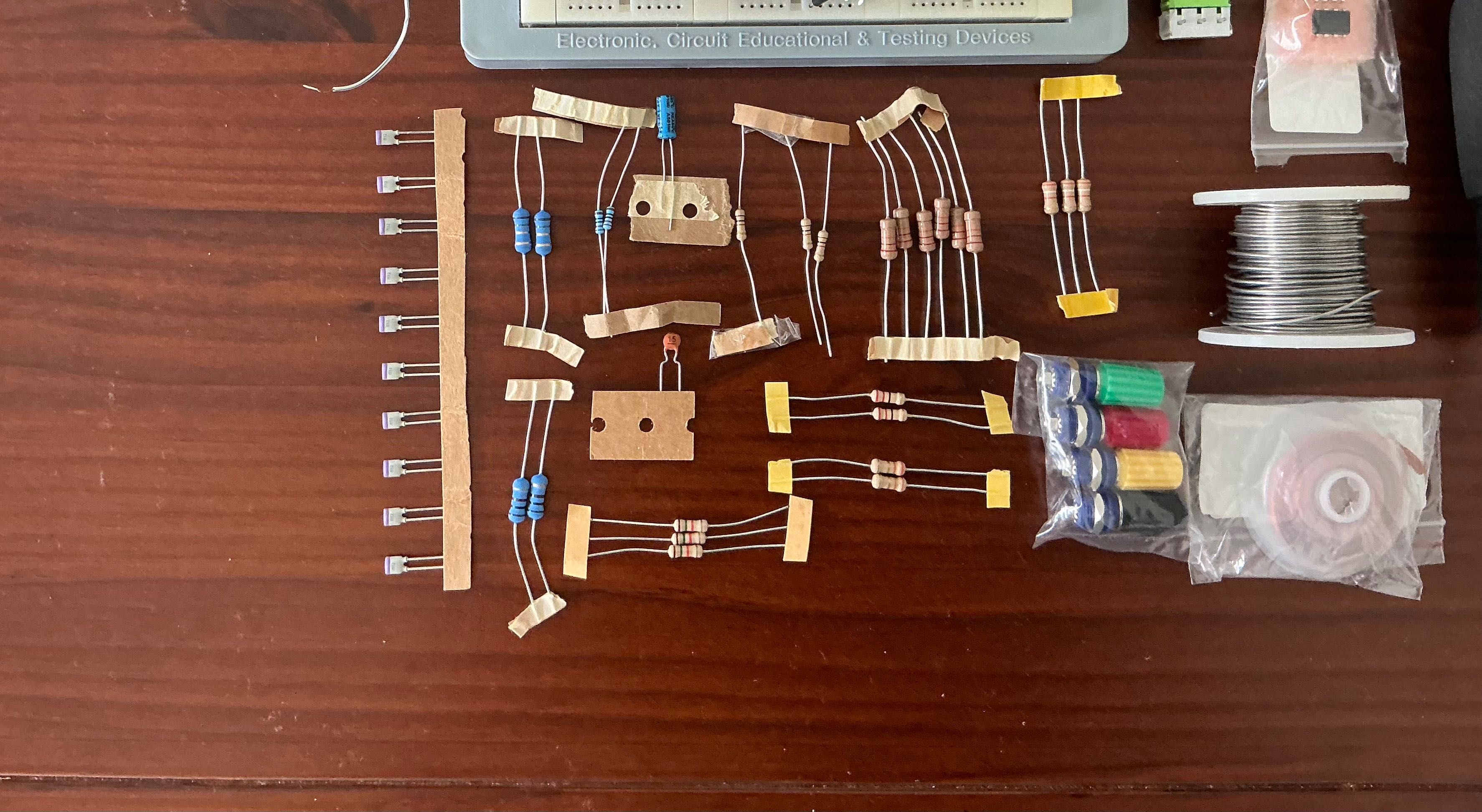 Top! Novo – Breadboard + Componentes Variados + bomba + fita + Oferta