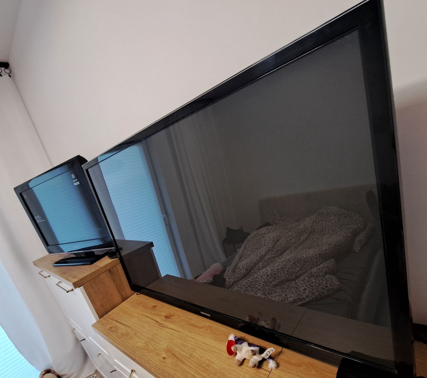 Telewizor 2 sztuki samsung całość paka