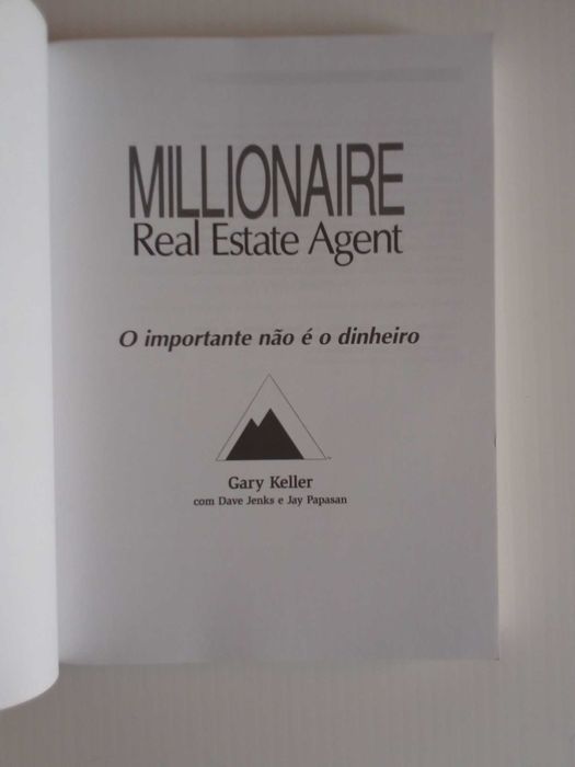 Livro "The Millionaire Real Estate Agent", de Gary Keller