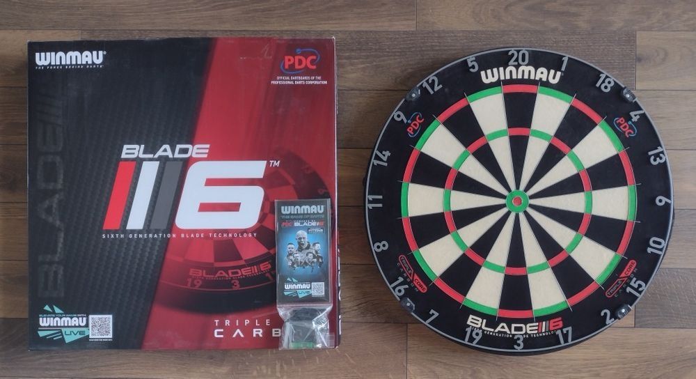 Winmau Blade 6 triple core - najlepsza tarcza do darta