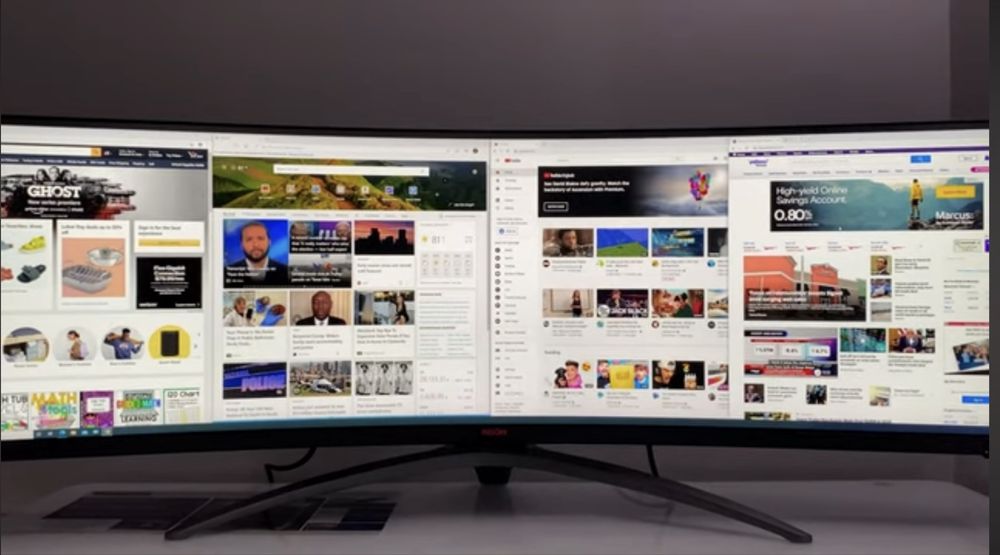 AOC AGON Curved Ігровий монітор 49" AG493UCX