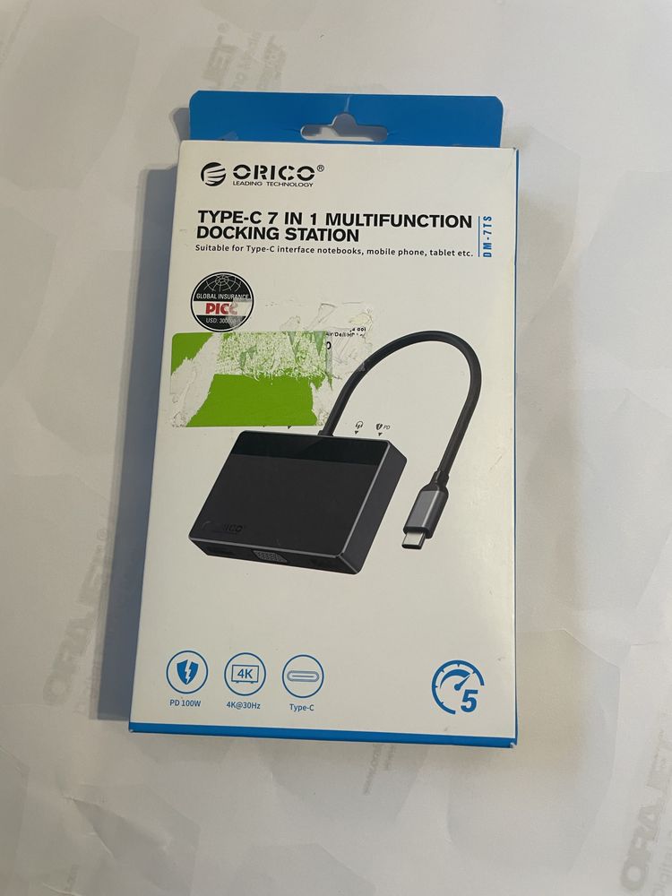 Orico leading technologi type c 7 w 1