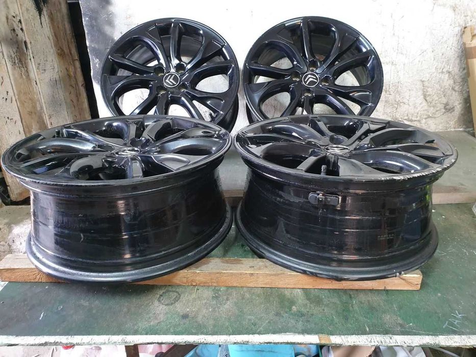 Felgi aluminiowe Peugeot Citroen R18 4x108 7,5JX18 ET 29 czujniki TPMS