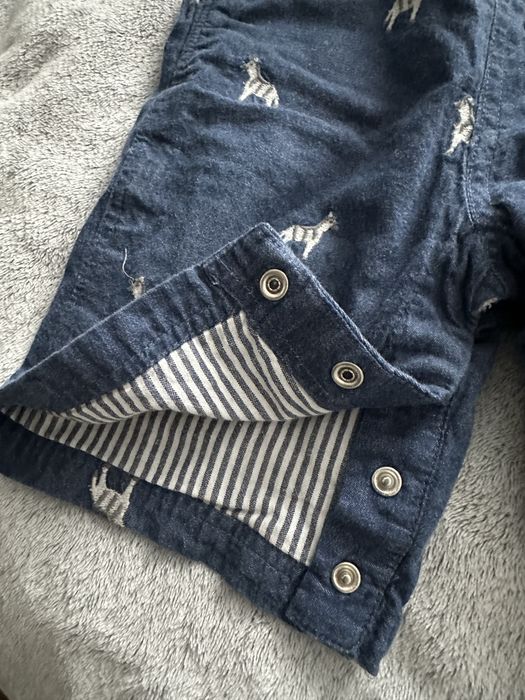 Джинсовий комбінезон, бренд - Jojo maman bebe (18-24м.)