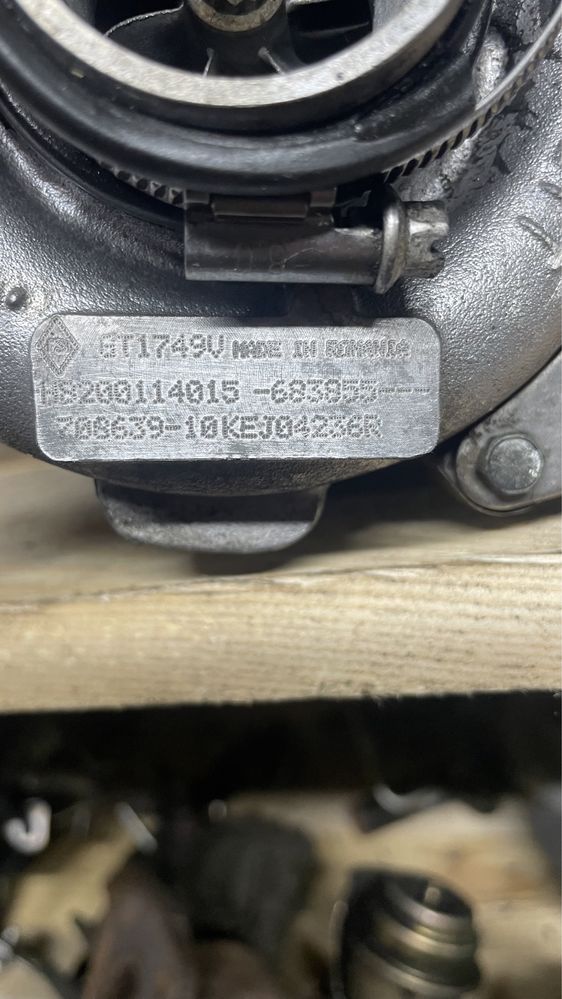 Турбіна 8200381645 Renault Laguna Scenic Nissan Volvo Mitsubishi