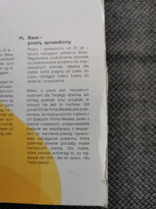 Laktator ręczny medela stan bdb