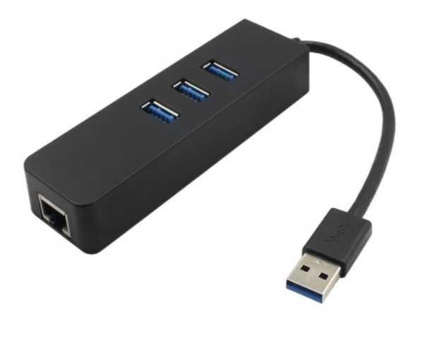 Hub USB, Port Ethernet LAN RJ45