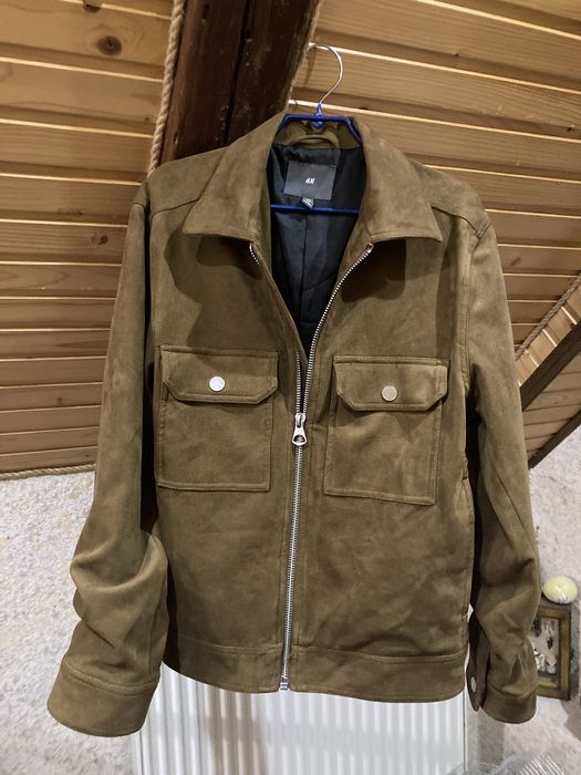 H&M замшева куртка стан нової!!!