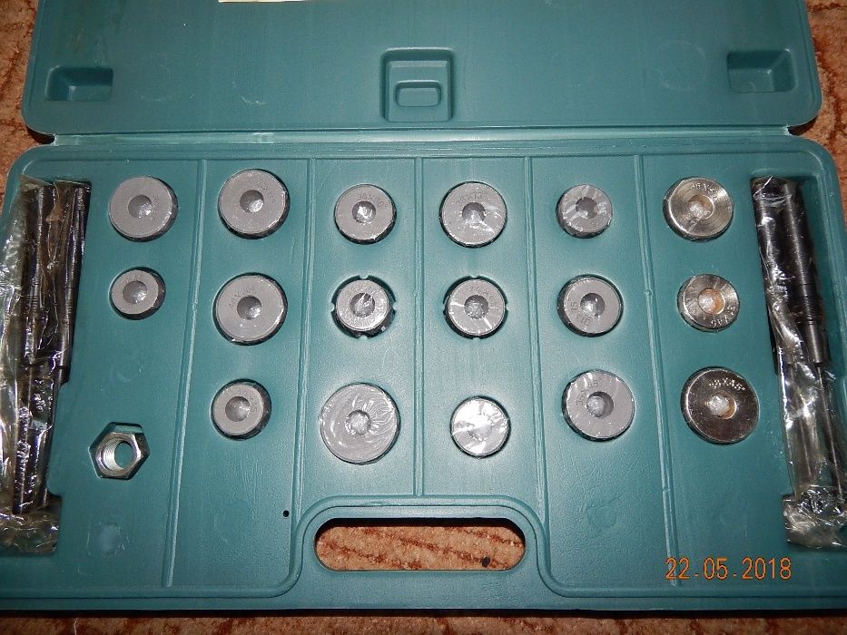 Шарошки, зенкера для ремонта сёдел ГБЦ. Набор.