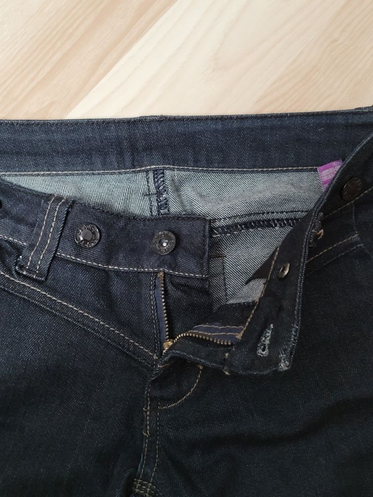 Spodnie rybaczki, spodnie jeansowe spodnie dżinsowe 36 S