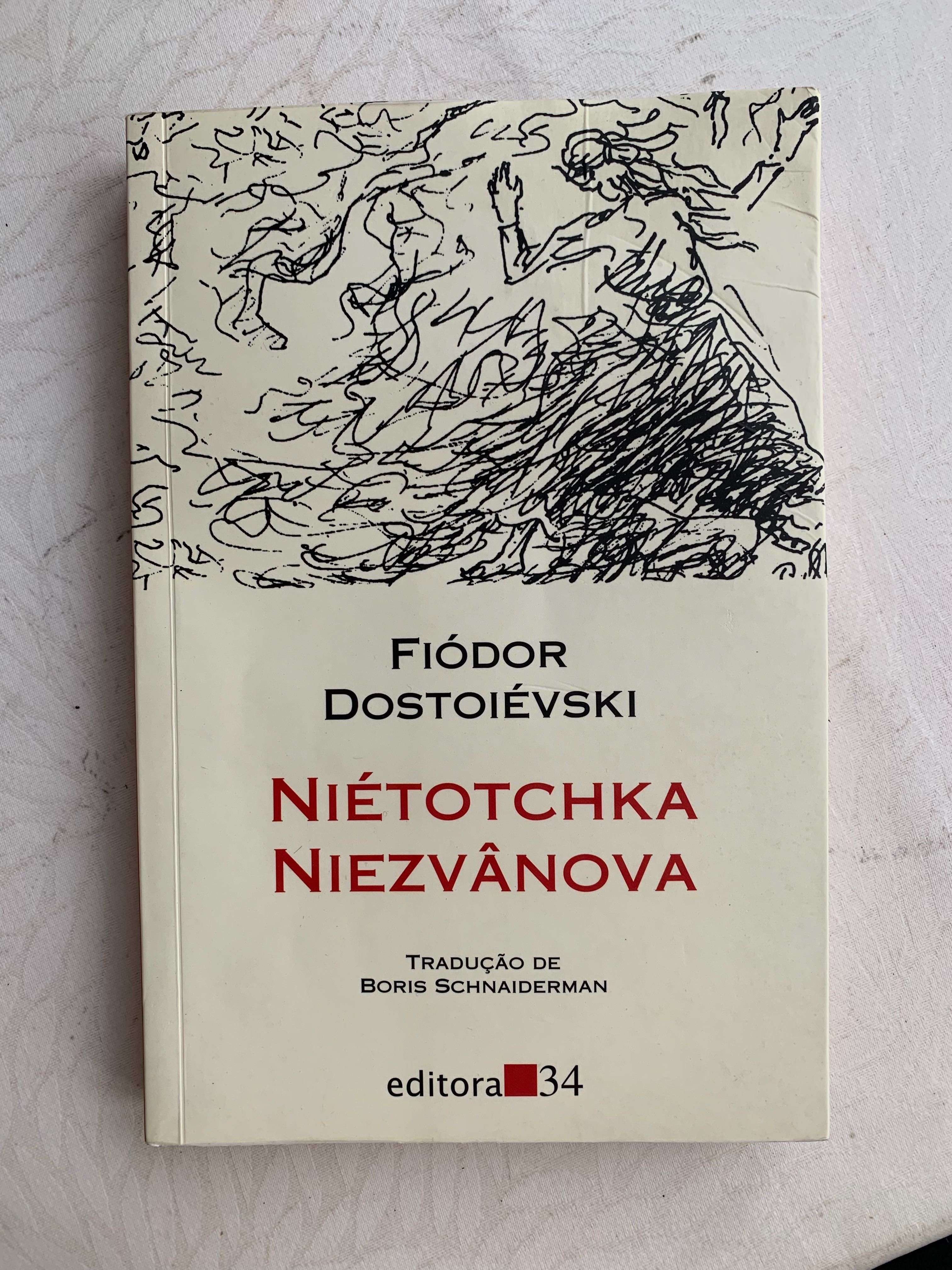 Кинга на Португальском «Неточка Незванова»