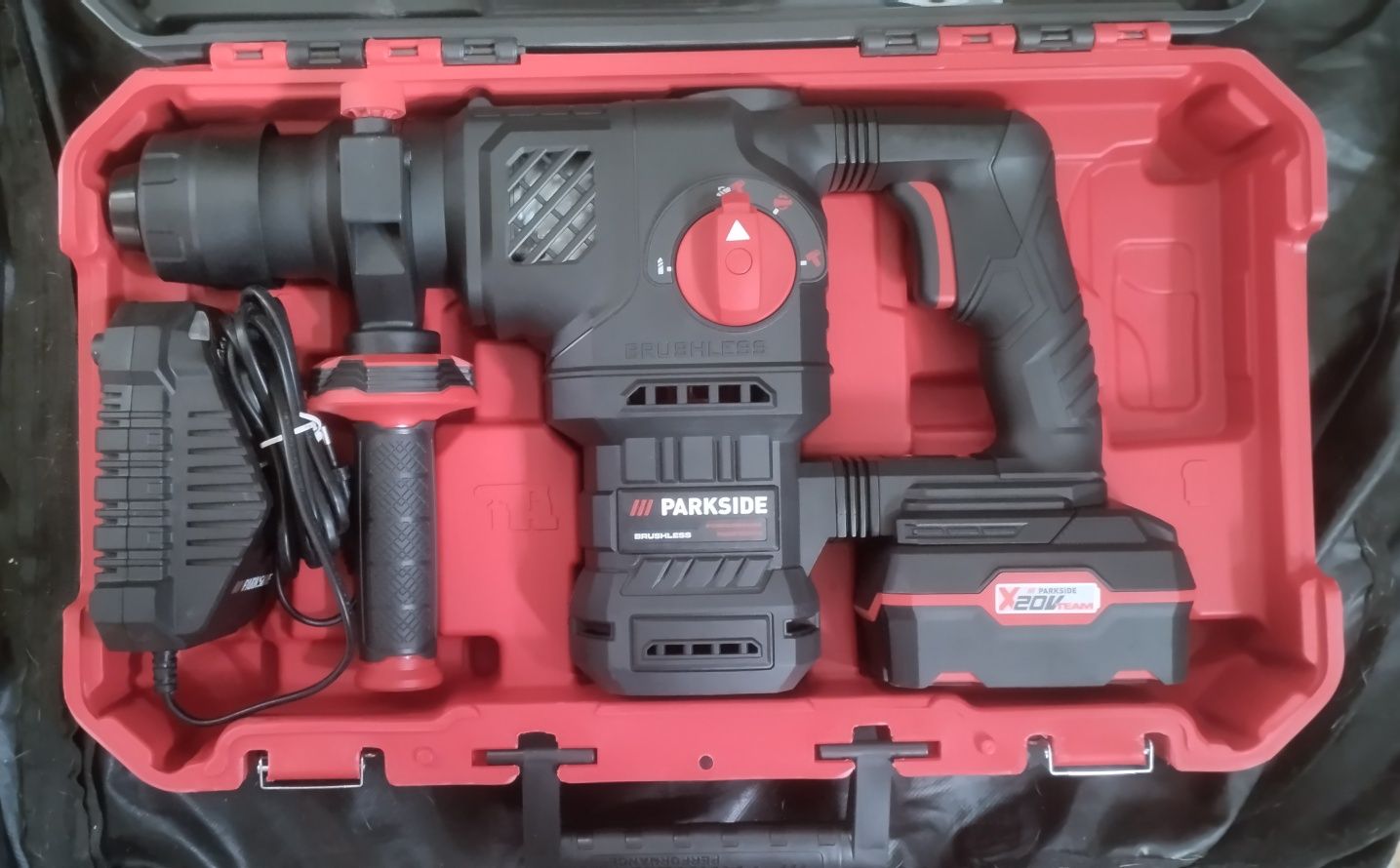 Martelo perfurador de 5,8 joules Parkside Performance a bateria 20V