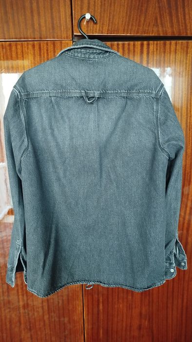Джинсова чоловіча сорочка