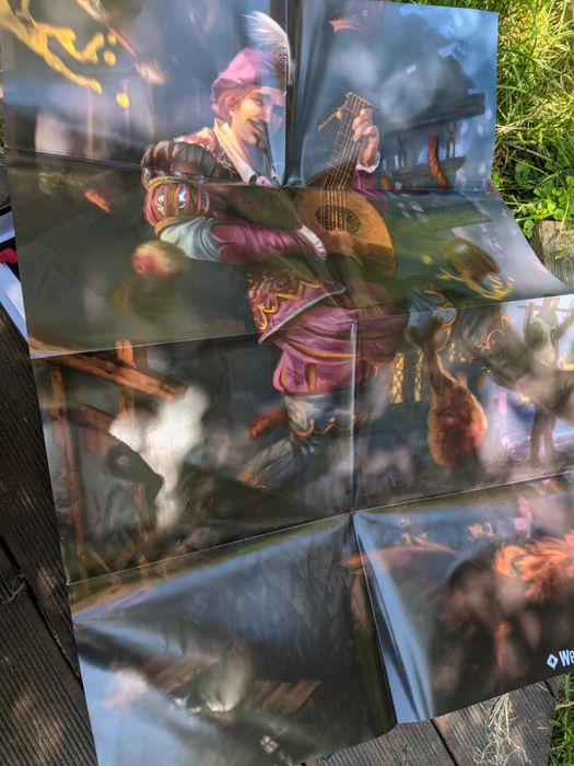 Wiedźmin puzzle jaskier pudełko weirdpuzzles UNIKAT