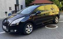 Peugeot 5008  rocznik 2010 vti 120km benzyna+gaz hak 7 osób