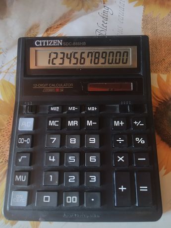 Калькулятор Citizen SDC-888HB оригинал