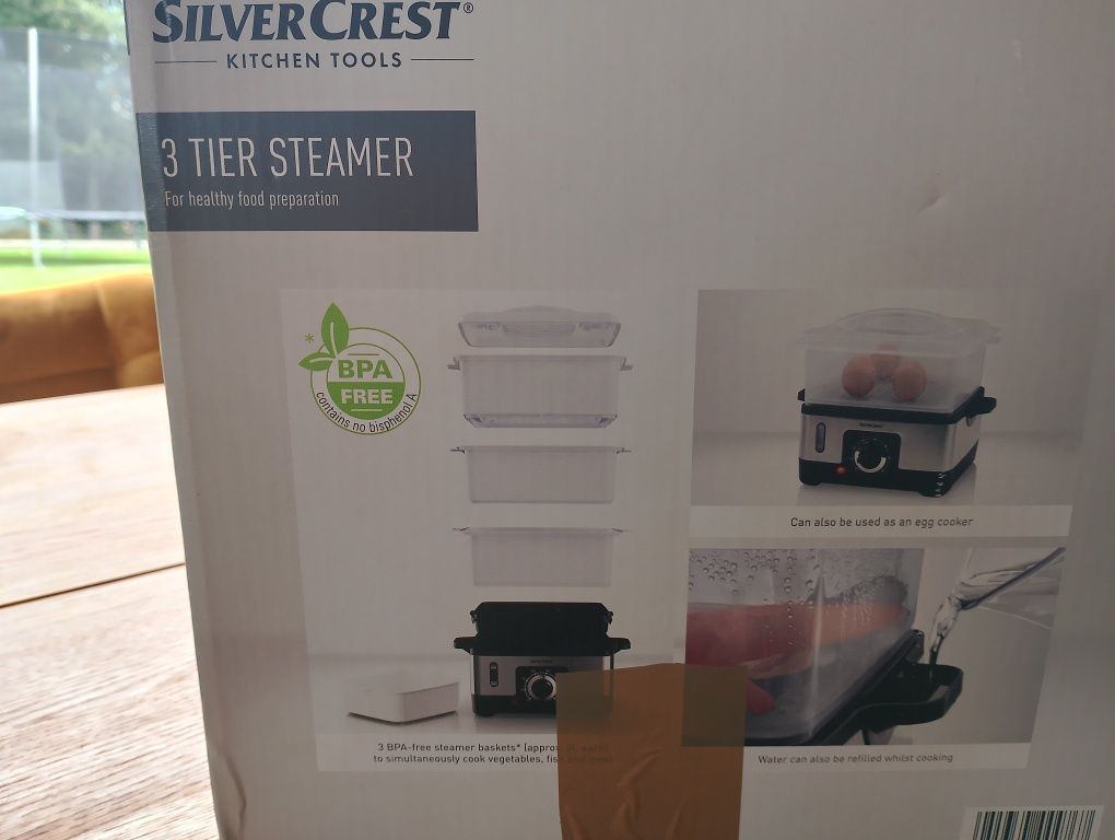 Parowar SilverCrest, nowy