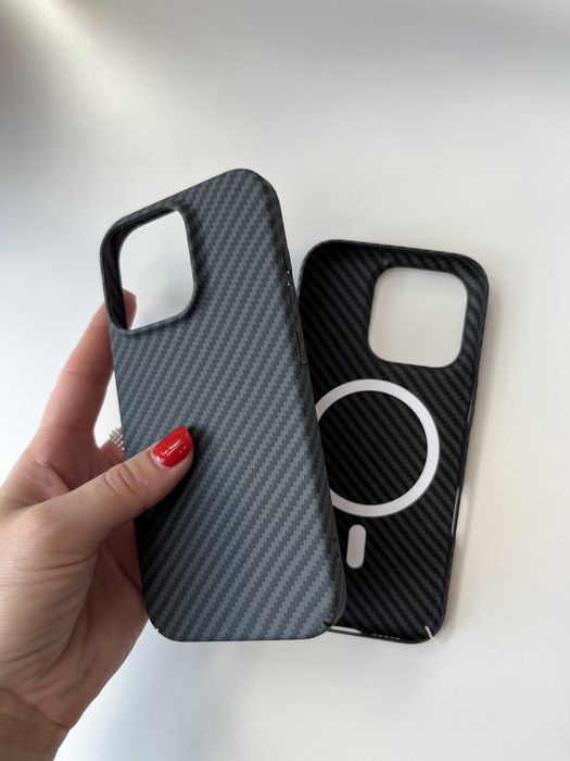 Чохол Carbon Magsafe iPhone 16 Pro чехол айфон 16 про карбон магсейф