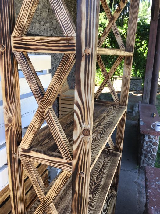 Regał półki na książki do pokoju salonu 180x80x30