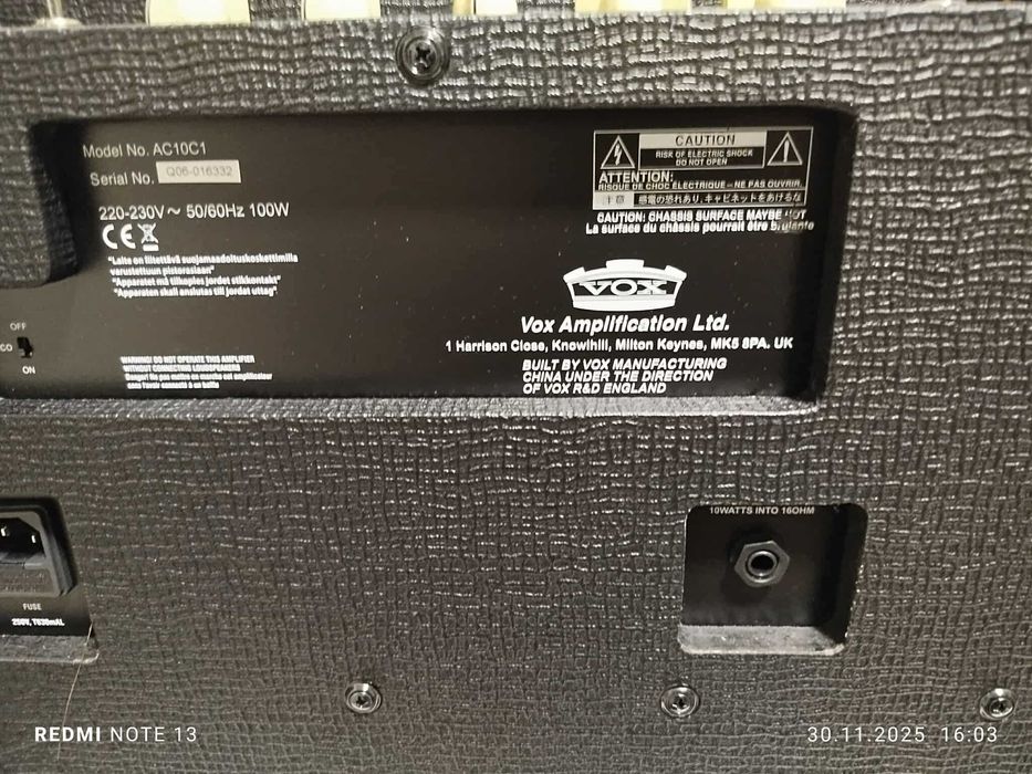 VOX AC 10 C1 Wzmacniacz gitarowy