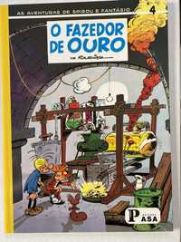 Livro “o Fazedor de Ouro” As Aventuras de Spirou e Fantásio