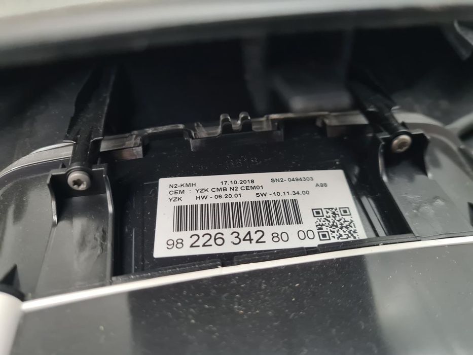 Quadrante / painel de instrumentos CITROËN C3 Aircross II (2R_, 2C_)