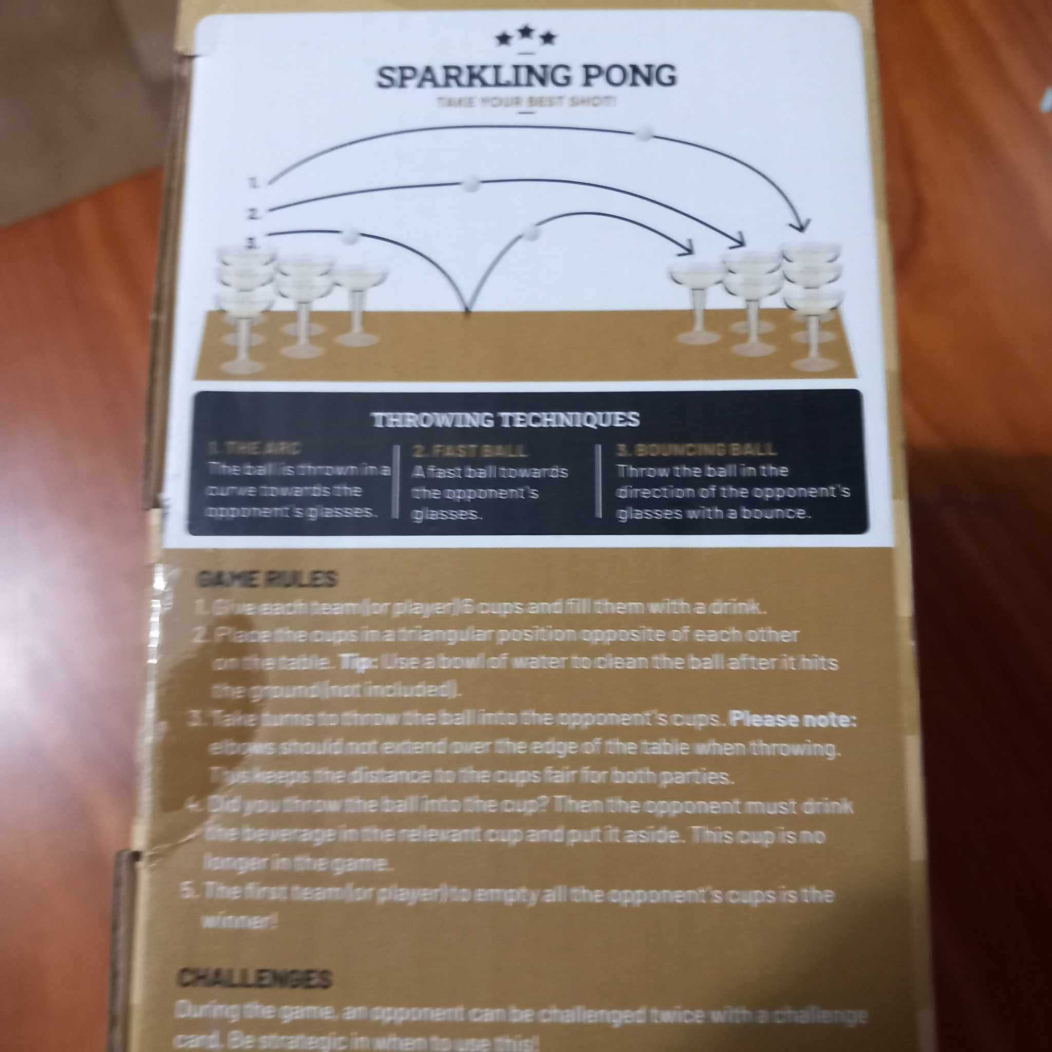 Sparkling Pong Kit NOVO